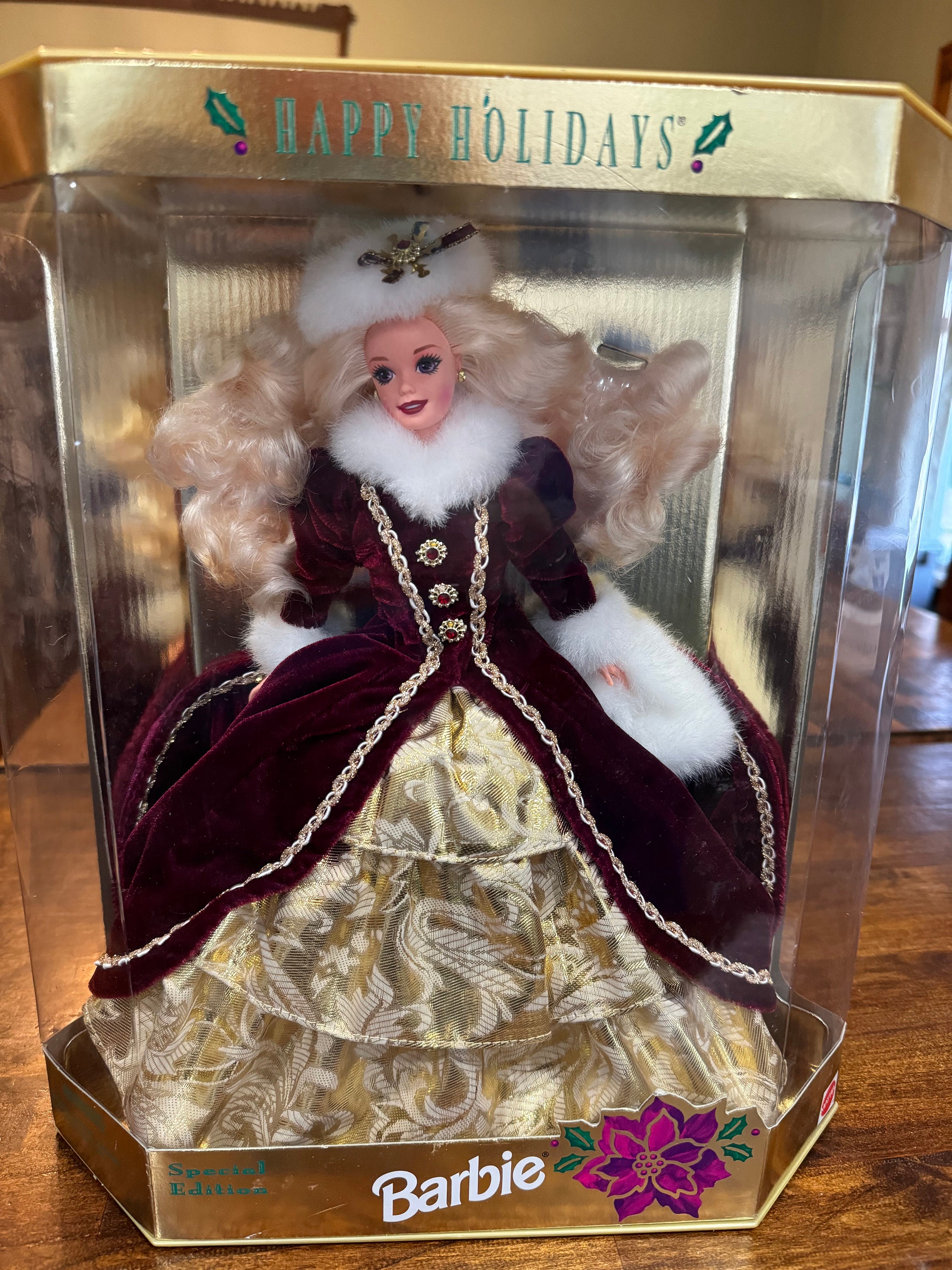 1996 Special Edition Happy Holiday Barbie IOB - Etsy