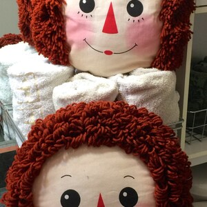 Daisy Kingdom Raggedy Ann and Andy Pillows