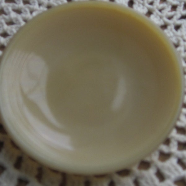 Akro Agate Slag Glass Child's Toy Butterscotch Color Plate 1940 Era