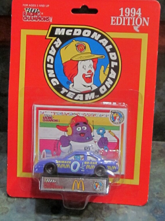 マクドナルド レーシングチャンピオンズ 1994年 ミニカー おまけ付き
