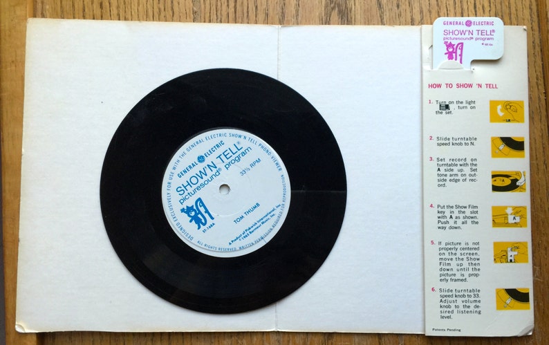 1965 Show' N Tell Record Tom Thumb image 2