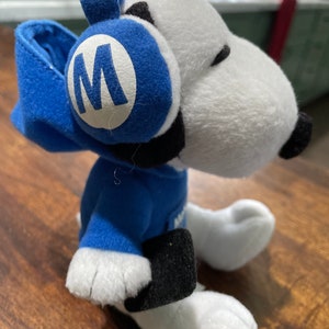 6&quot; Plush Snoopy Headphones Cellphone and Hoodie Met Life