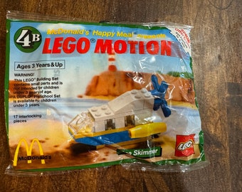 1989 McD McDonald's Lego Motion No 4B Sea Skimmer Mint in Package