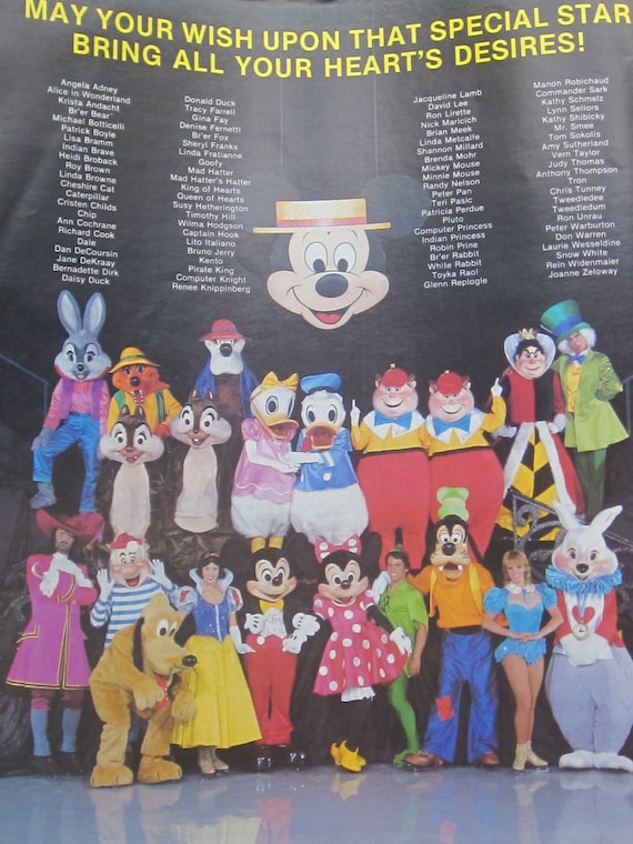 1983 Walt Disney Magic Kingdom on Ice Program Collectible - Etsy
