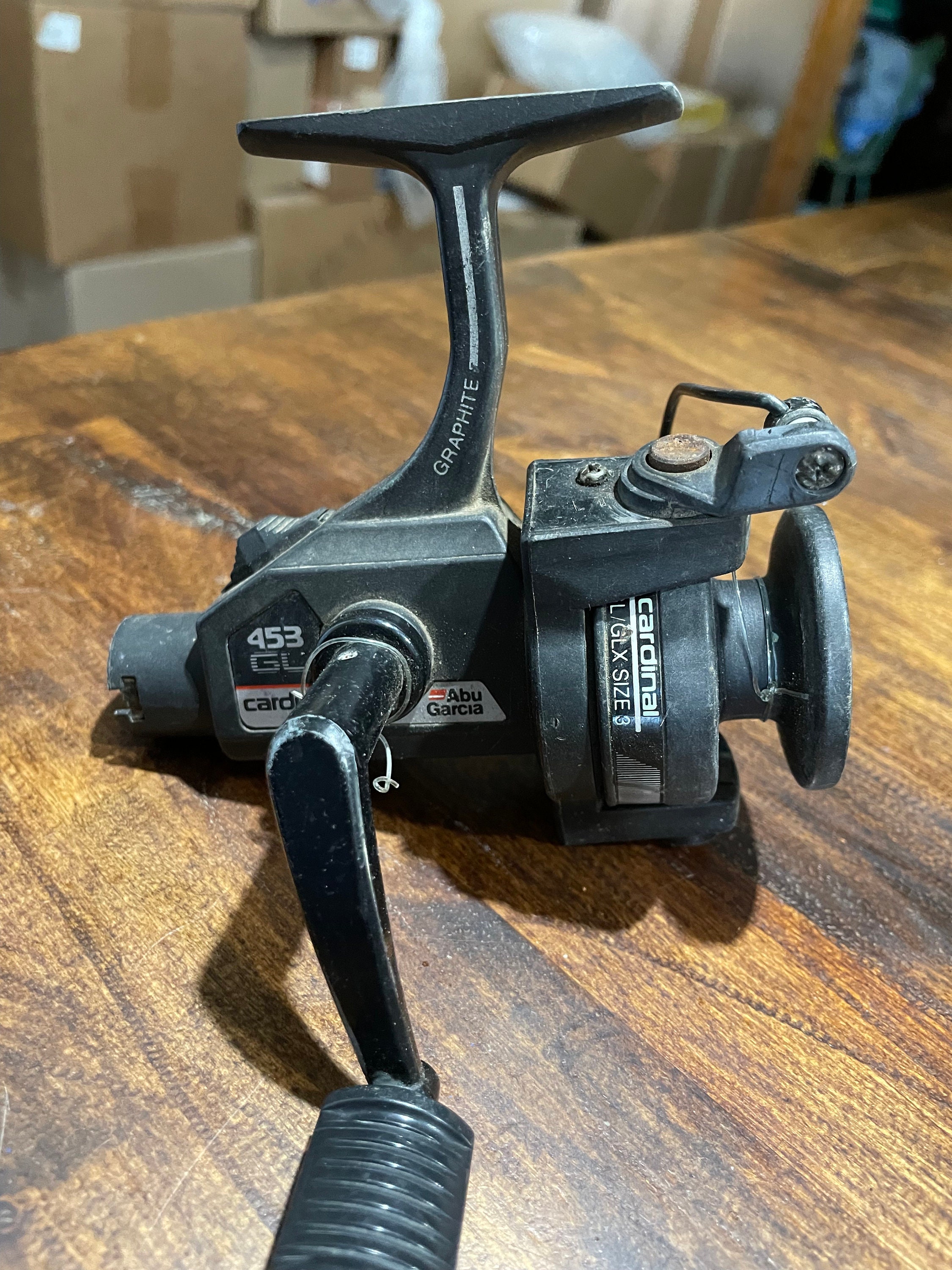 1970's Abu Garcia 453 GL Spinning Fishing Reel 