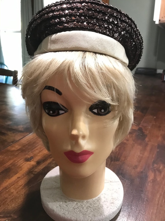 Vintage Chandla Cocktail Facinator Hat from L S Ay