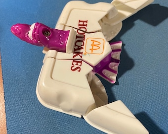 1990 McDonalds McDino HotCakes New Food Changeable