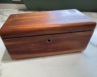 Small Miniature Lane Cedar Chest Bairs Home Furnishings 1960 Era