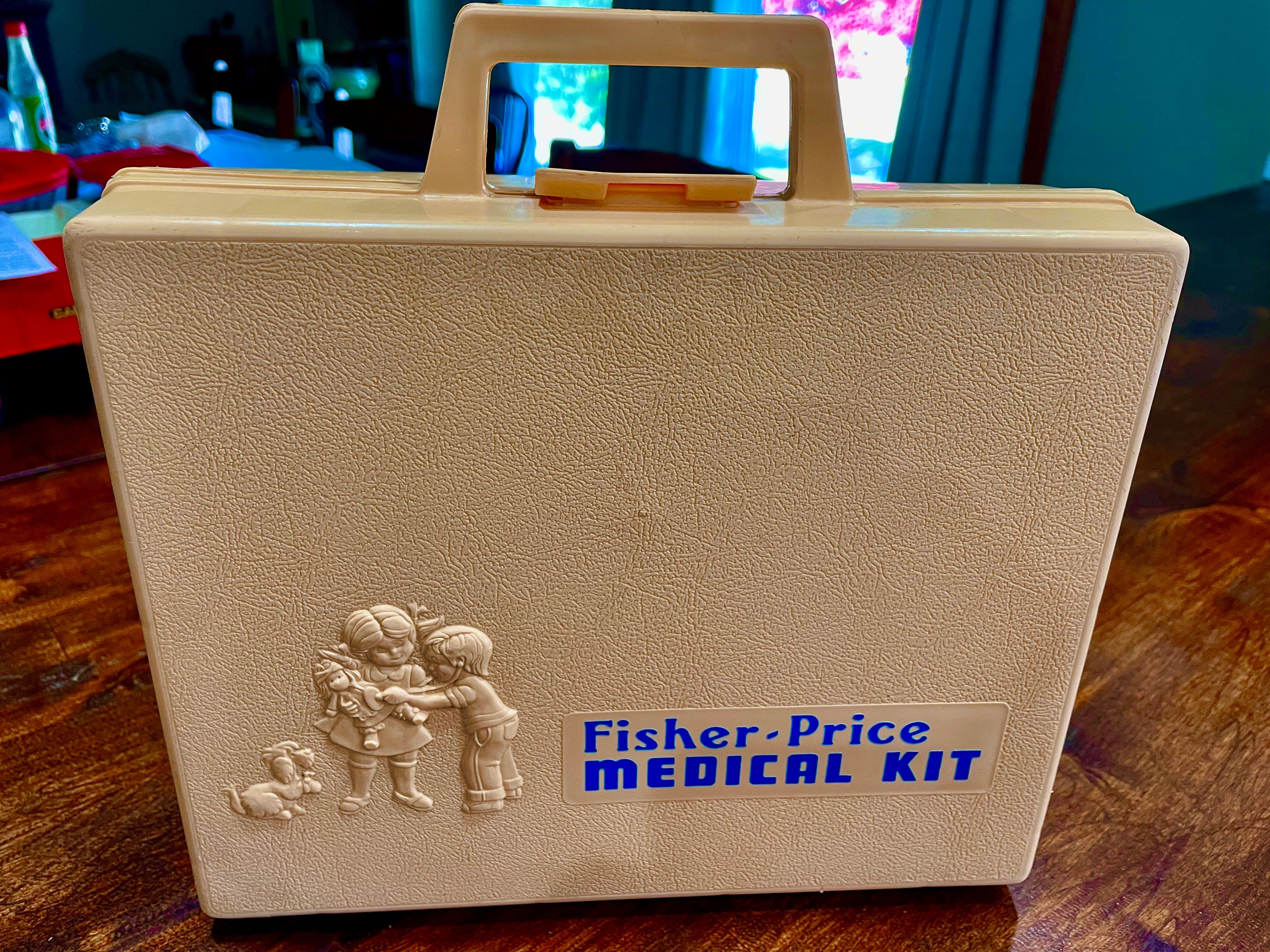 Vintage 1977 Fisher Price Toy Medical Kit - Etsy
