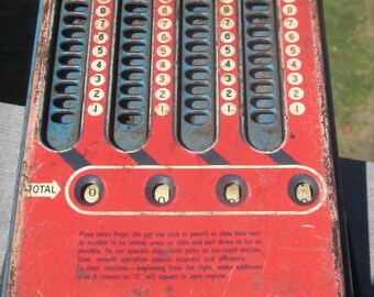 Wolverine Toy Adding Machine 1940 Era - Etsy