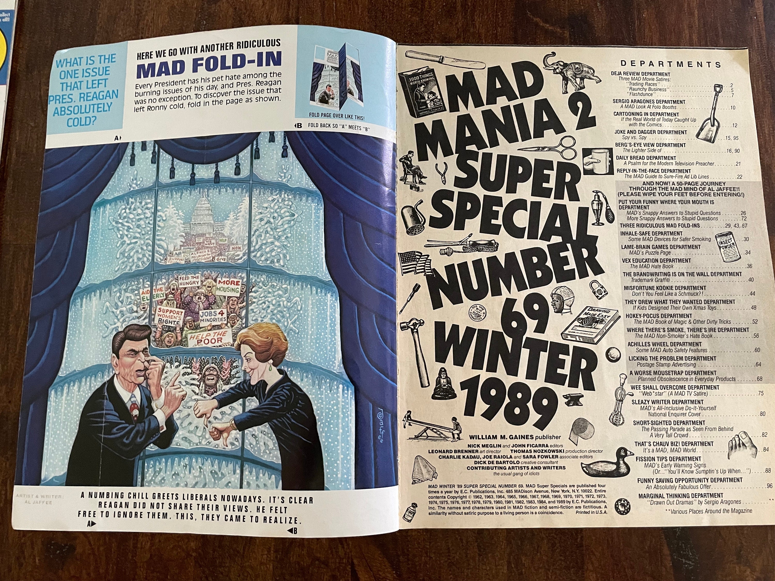 1989 Winter Special Mad Magazine - Etsy