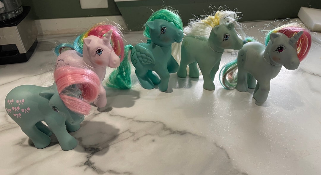 1983 Qty of 5 G1 My Little Ponies - Etsy