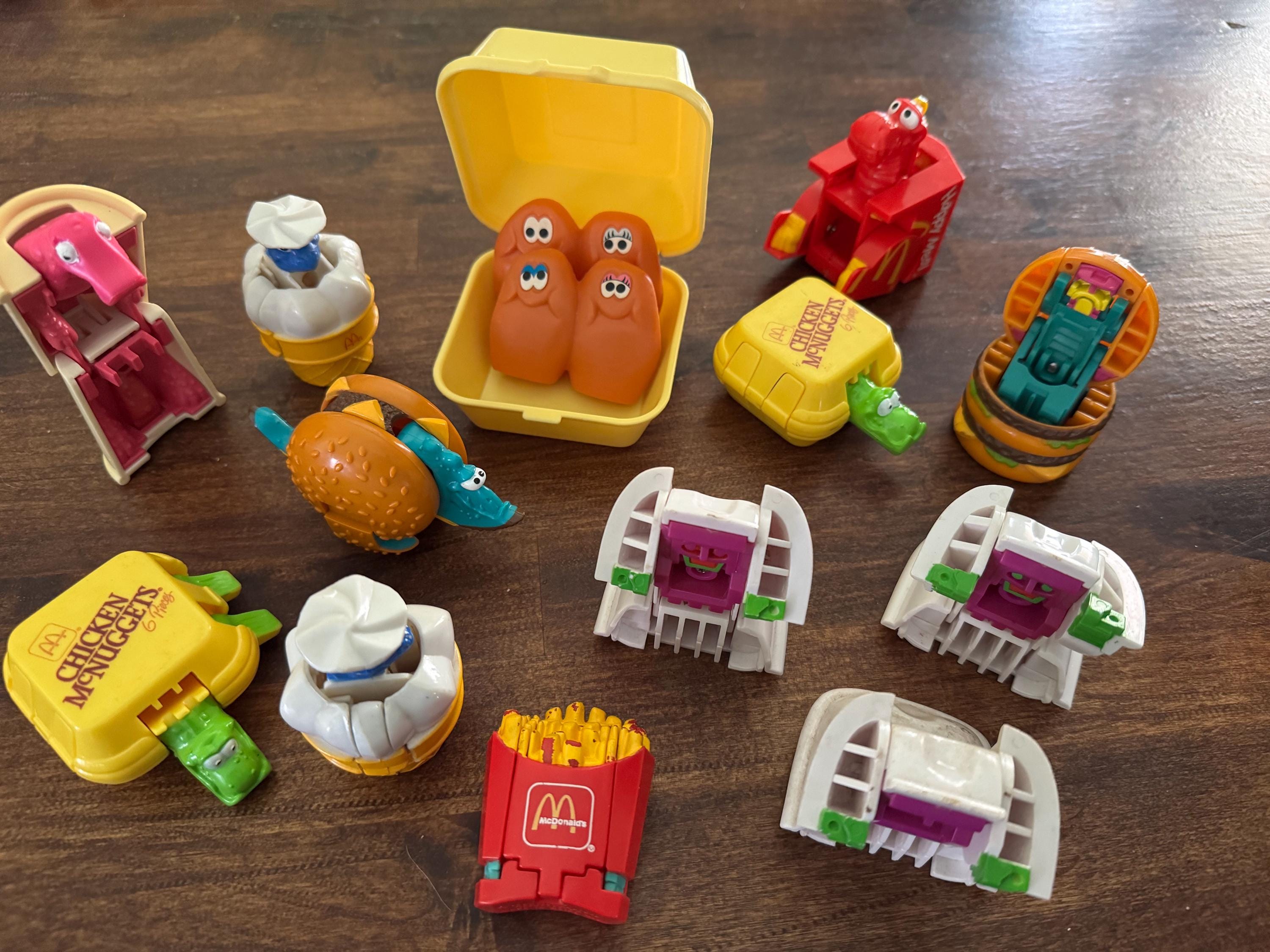 1980s 1990s Mcdonalds Large Lot of Food Changeables Etc Qty of 13