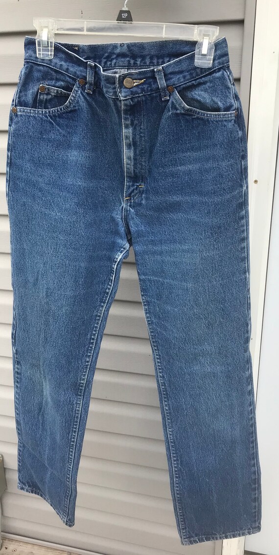 Vintage Lee Rider Blue Jeans 1990's Size 13 ( Rea… - image 1