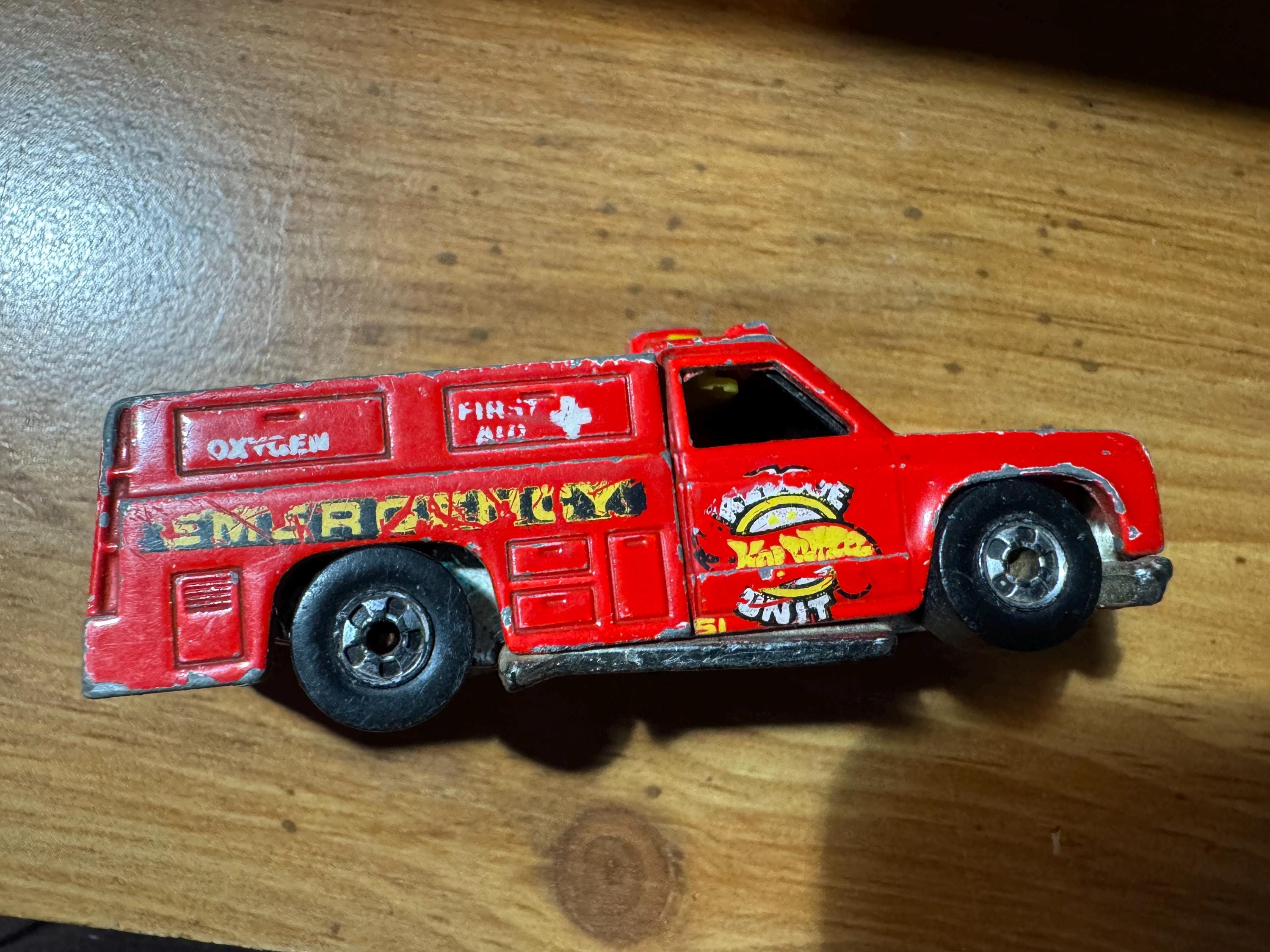 1974 Hot Wheels Emergency Truck Die Cast - Etsy