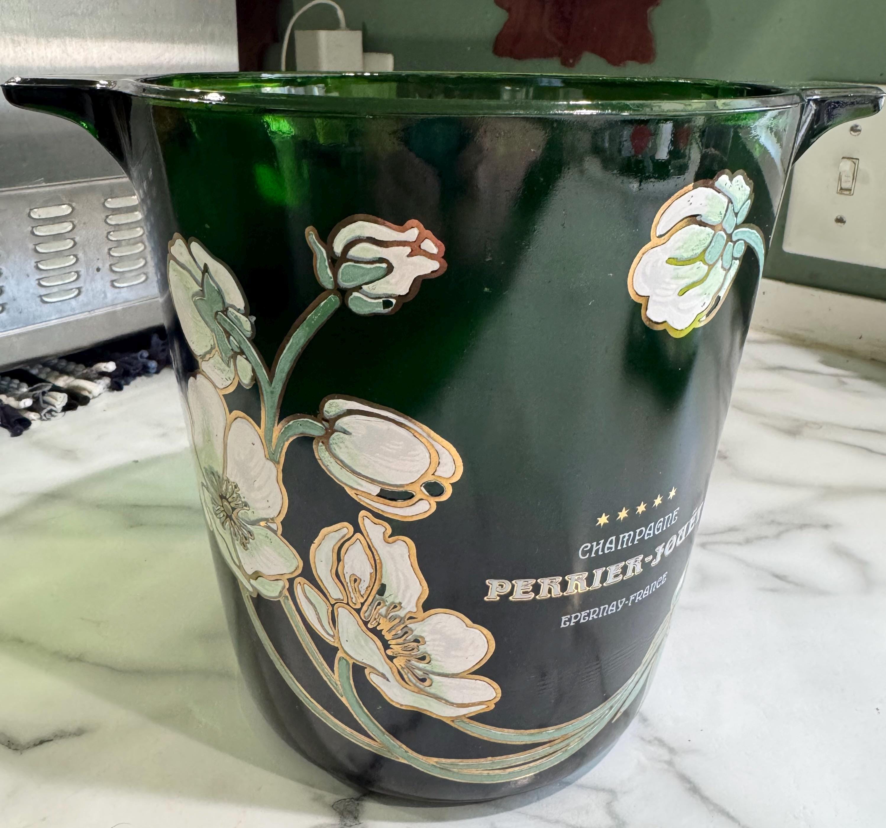 Perrier-Jouët シャンパンクーラー Perrier Jouet Champagne Bucket - Etsy