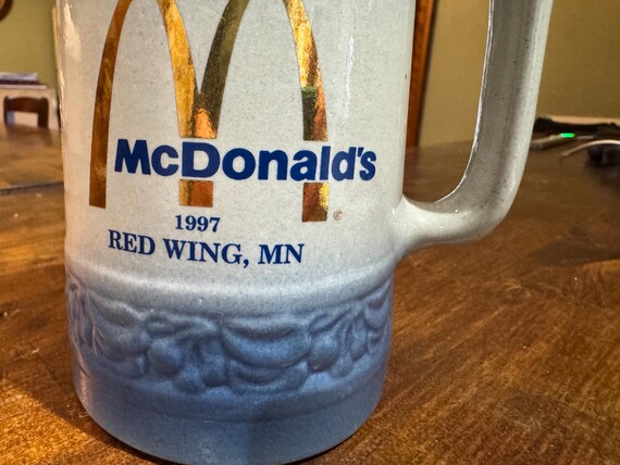 Rare Vintage Hard to Find Red Wing Mcdonalds Pitcher ( Inventory
