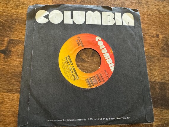 1984 Footloose Original 45 RPM Record by Kenny Loggins - Etsy