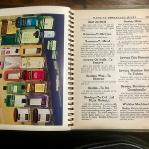 1941 Watkins Household Hints Book Illustrated Advertising Products afbeelding 8
