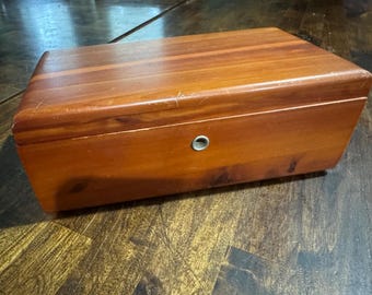 Small Miniature Lane Cedar Chest Egger Furniture Colyville Washington 1960 Era