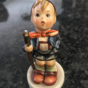 Vintage Hummel Little Hiker with Original Sticker