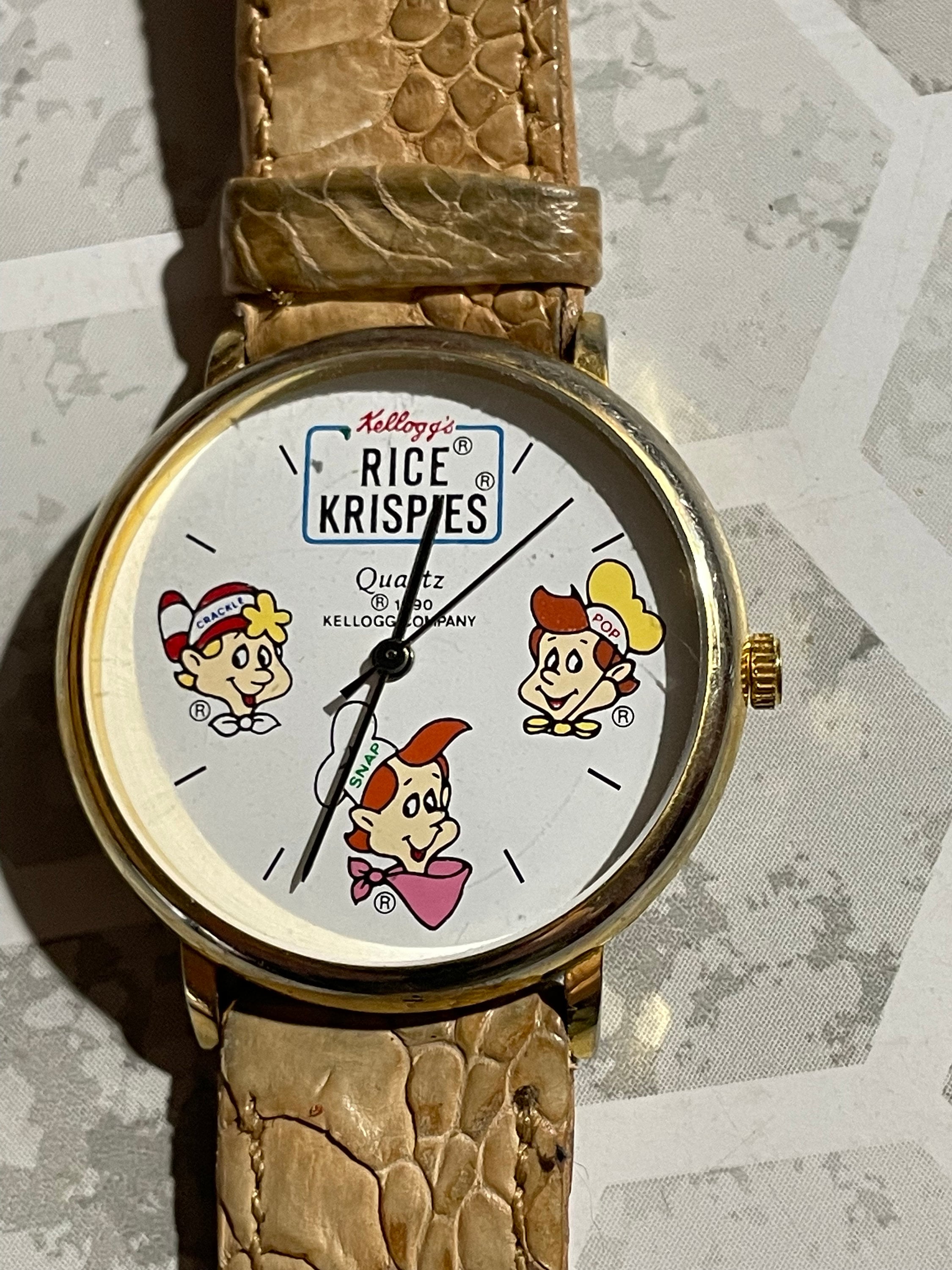 1990 Snap Crackle Pop Rice Krispies Wrist Watch - Etsy