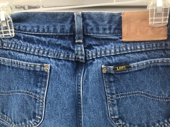 Vintage Lee Rider Blue Jeans 1990's Size 13 ( Rea… - image 6