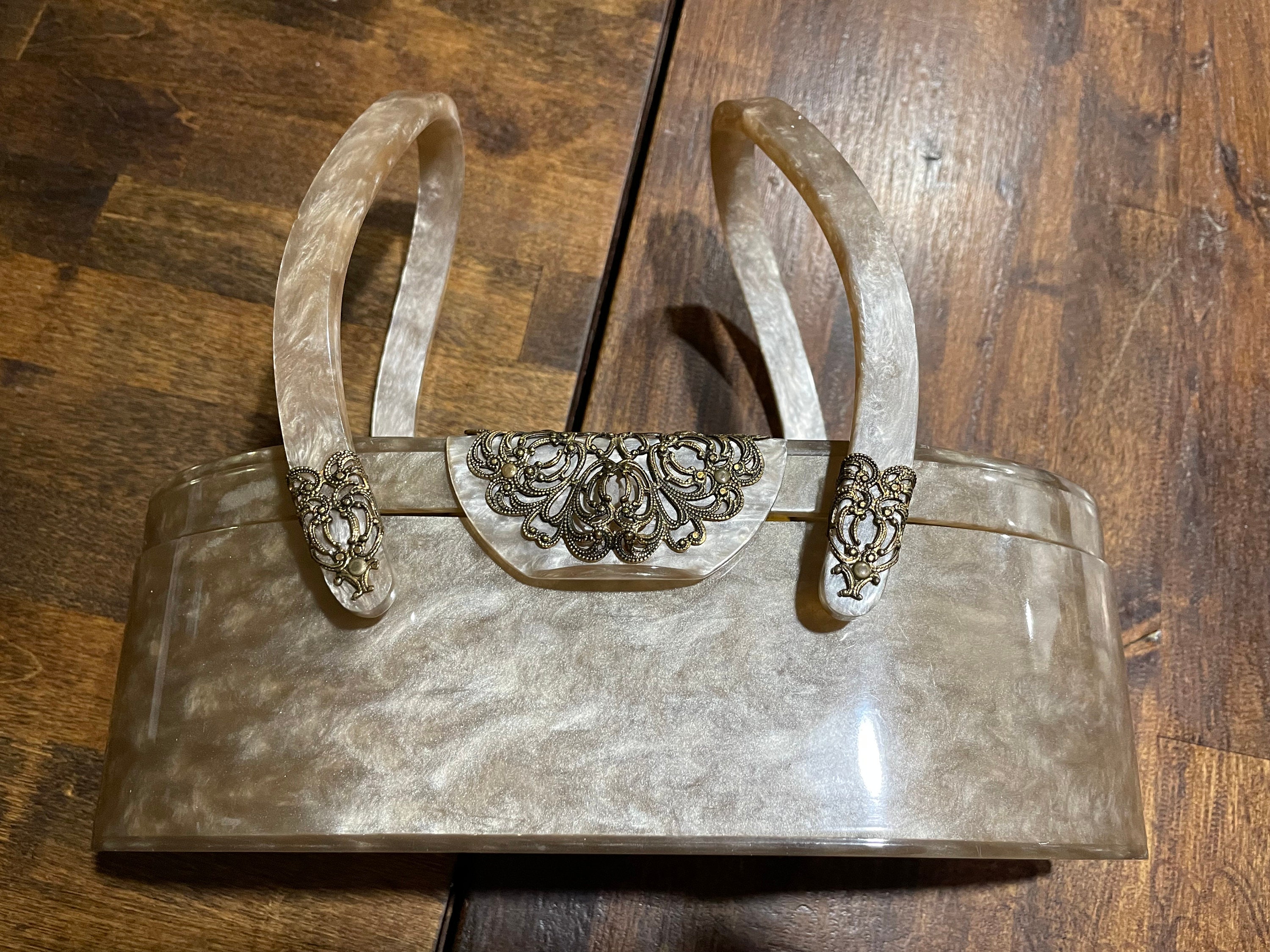 1950's Rare Wilardy Lucite Purse - Etsy