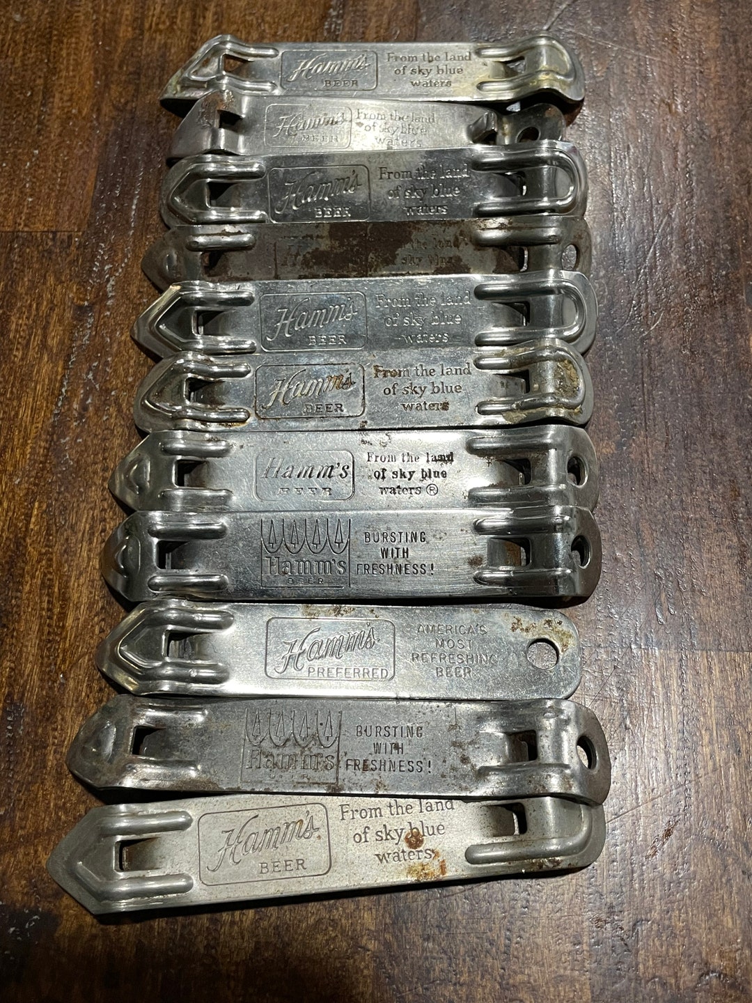 Qty of 11 Vintage Church Key Hamms Beer Can or Bottle Openers Etsy