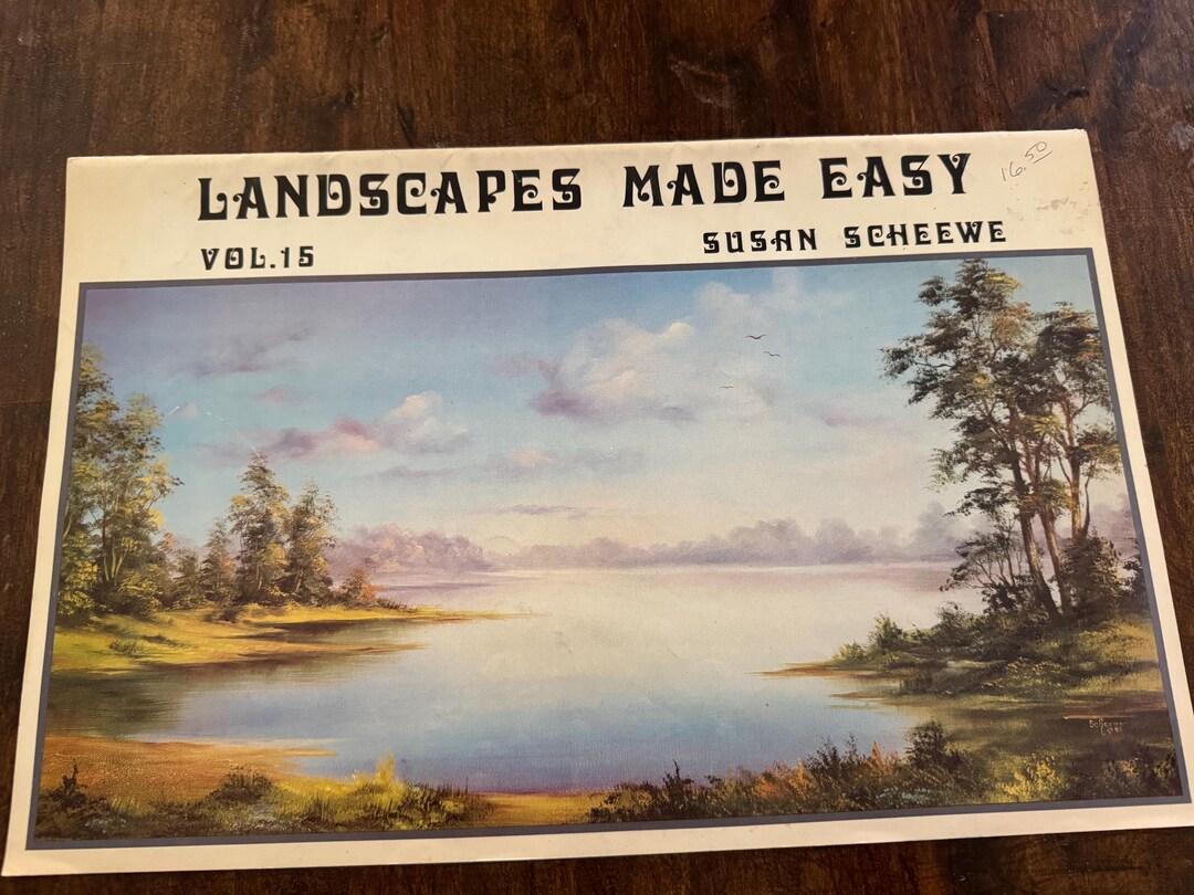 1983 How to Paint Landscapes Made Easy Book - Etsy