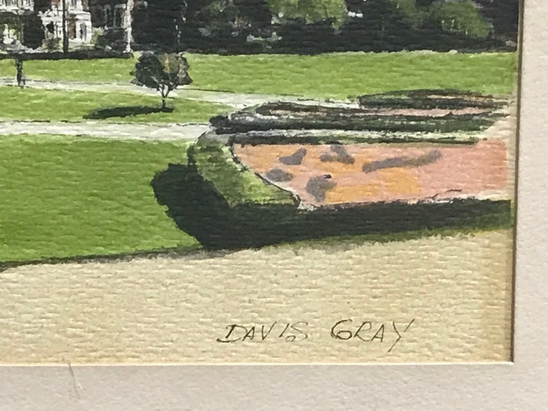 Vintage Artist Ernest B Walden Also Known as Davis Gray Etsy