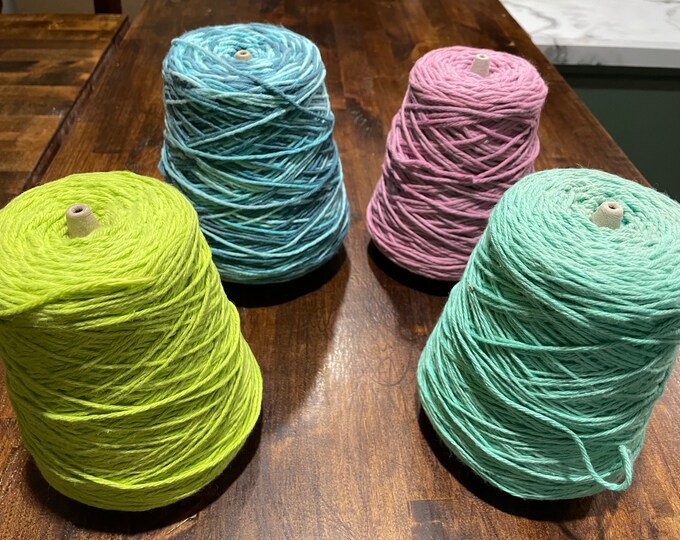 Lily Sugar and Cream Yarn 4 Cones Discontinued Colors Etsy