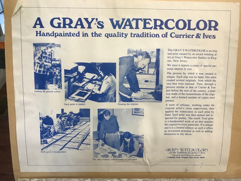 Vintage Artist Ernest B Walden also known as Davis Gray Etsy