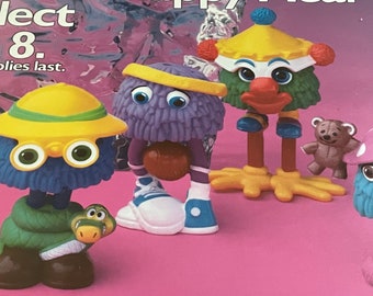 1989 Very Rare Mcdonalds Funny Fry Friends Translite - Etsy