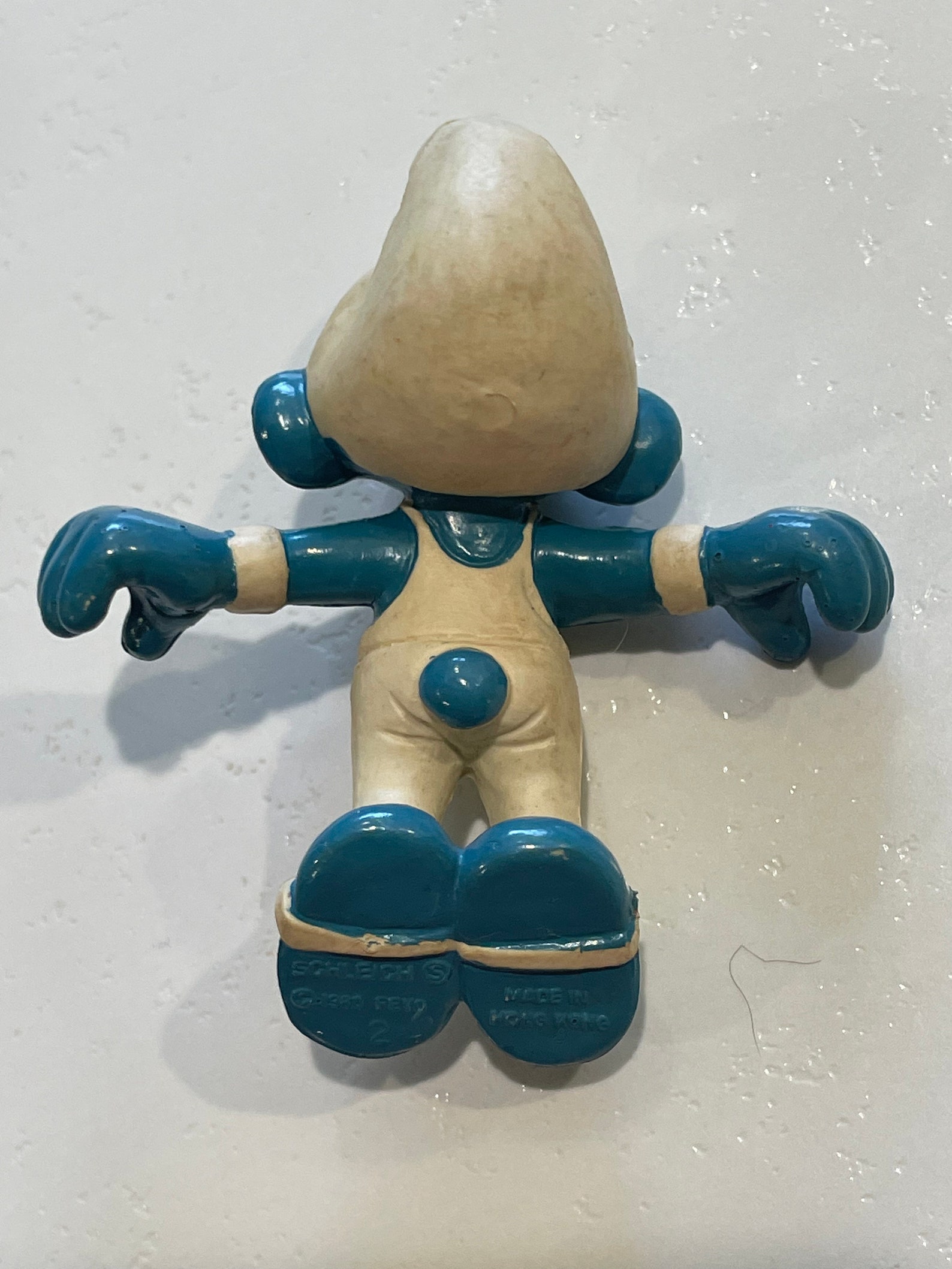 1988 Smurf Ring Gymnast PVC Figure - Etsy