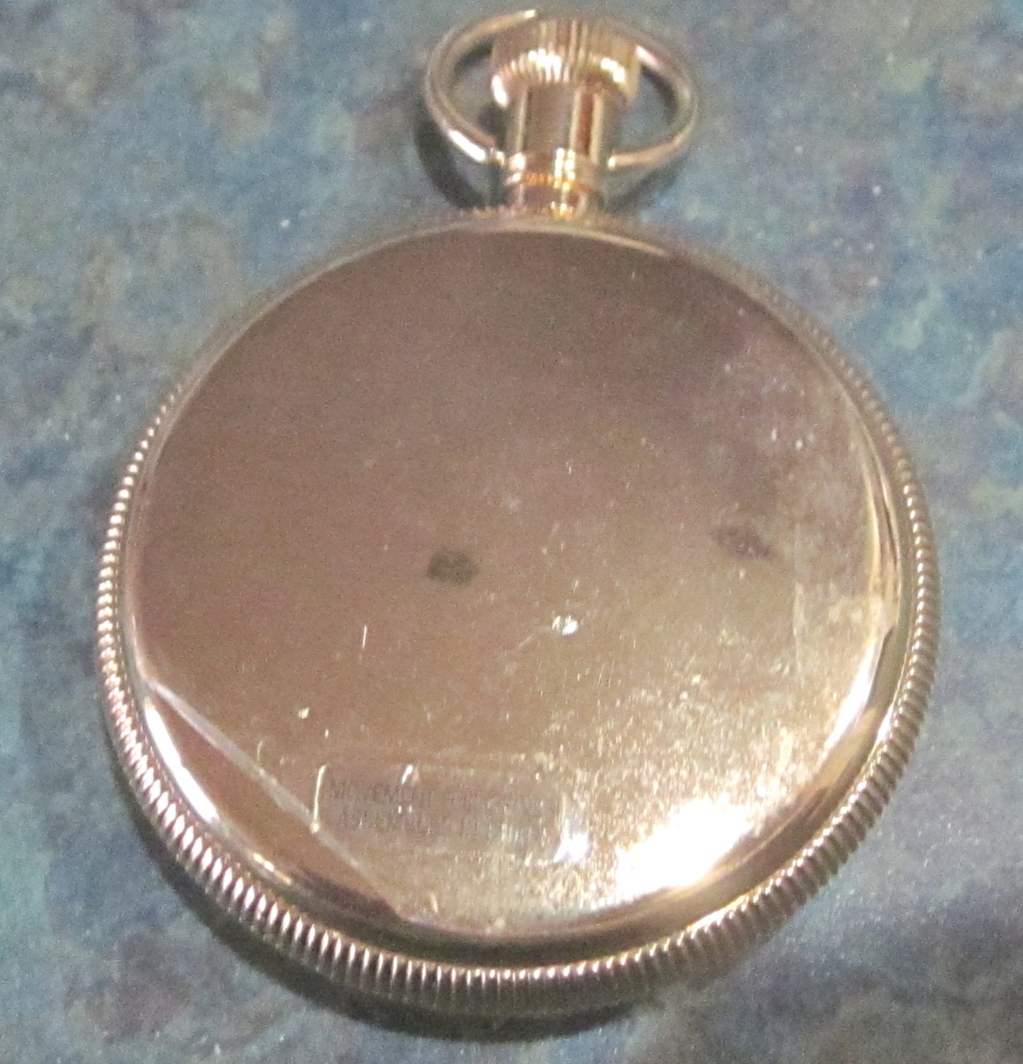 Timex Pocket Watch Gold Tone 1970's Etsy