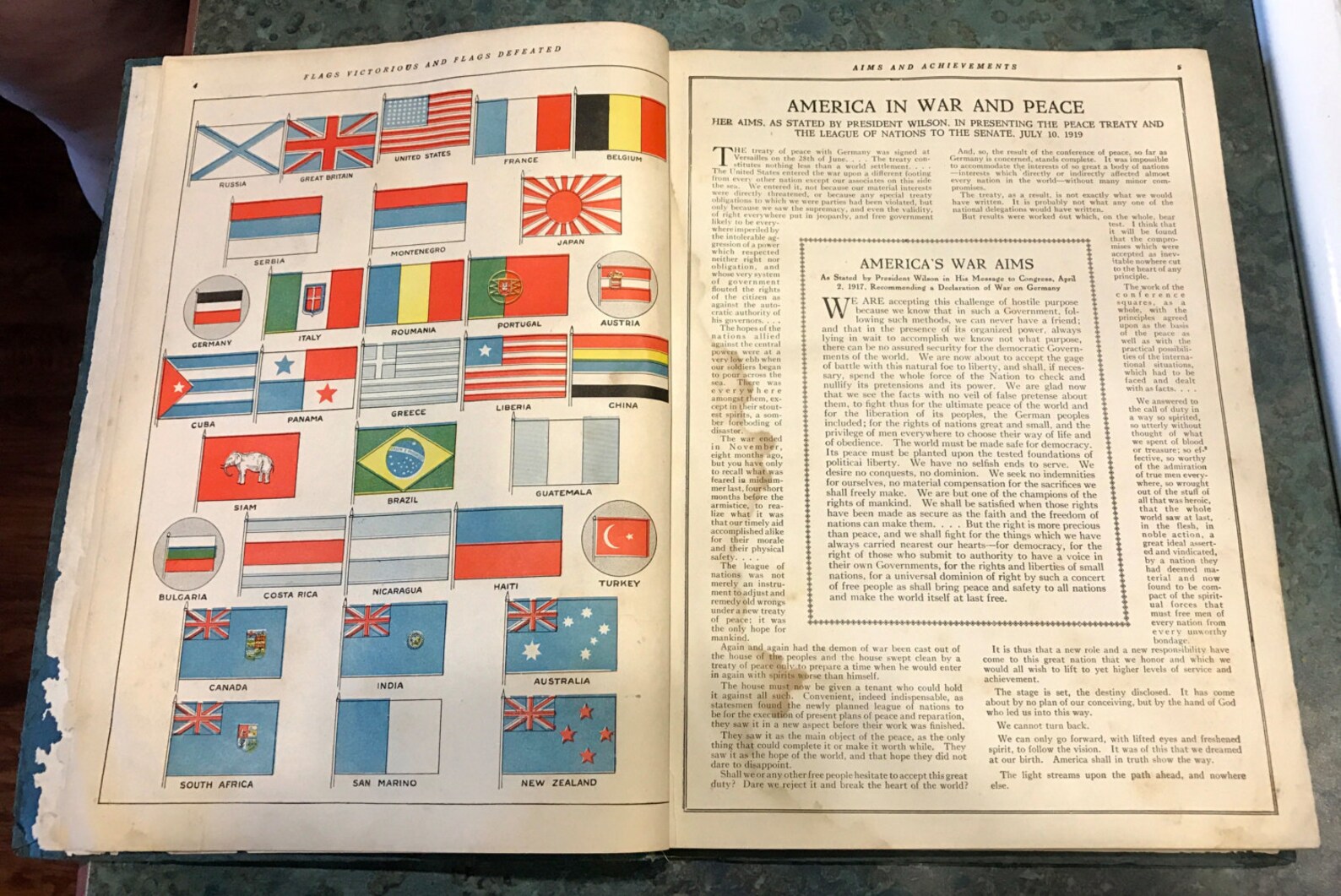 1919 Freedom's Triumph Rare Hardback The Why When | Etsy