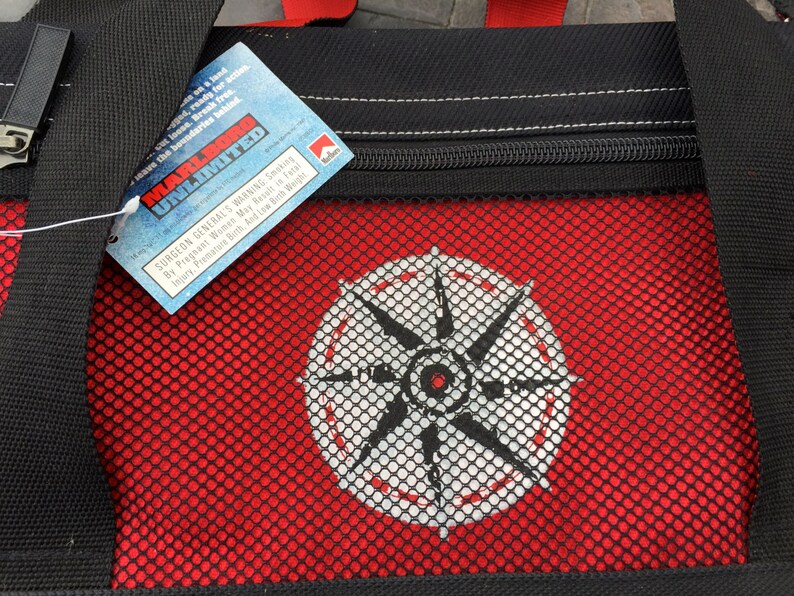 Vintage Marlboro Unlimited Gear Large Duffle Bag Compass Etsy