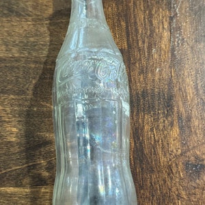 1961 Clear Coca Cola 10 Oz Bottle 8 inches Tall - Etsy 日本