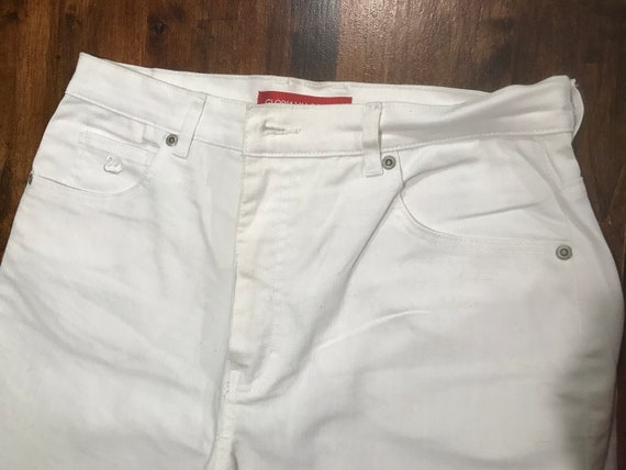 Vintage 1980 Gloria Vanderbilt Sz 10 White Pants … - image 3