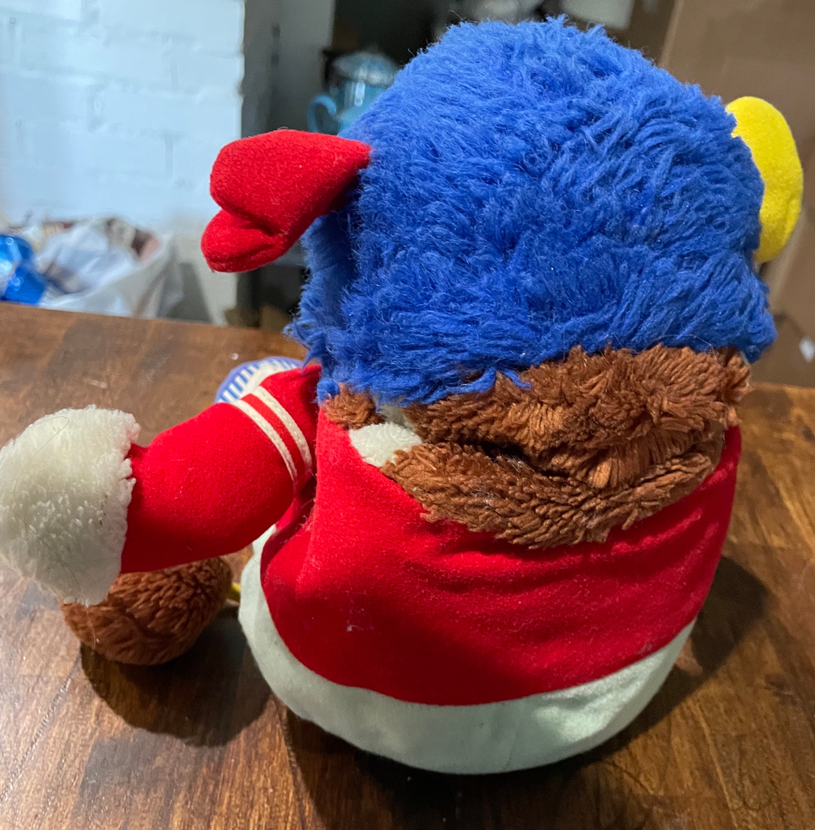 12 ⚜️ Vintage Plush Toy Popples Sports Football Transforms Into Ball From 1986 387690