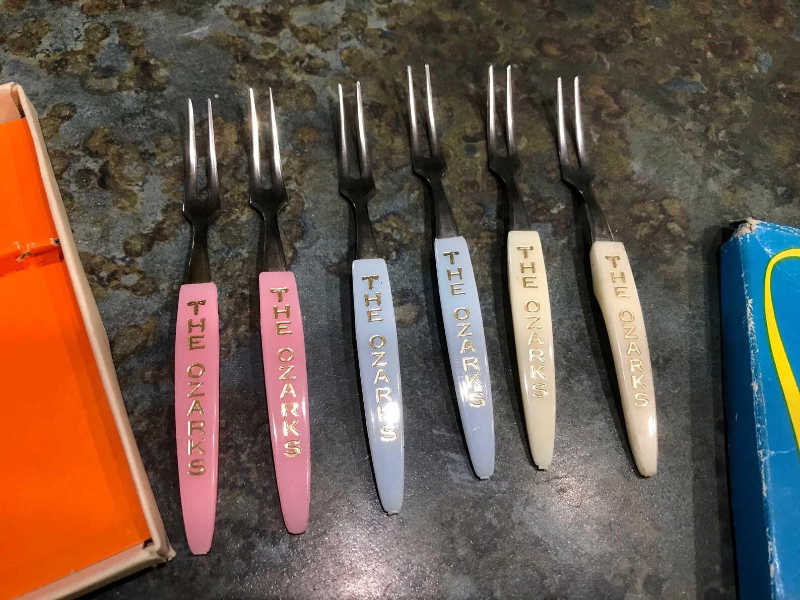 Vintage Little Fork Stainless Cocktail Forks in Box Etsy