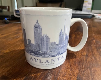 Vintage Atlanta Starbucks Large Coffee Cup