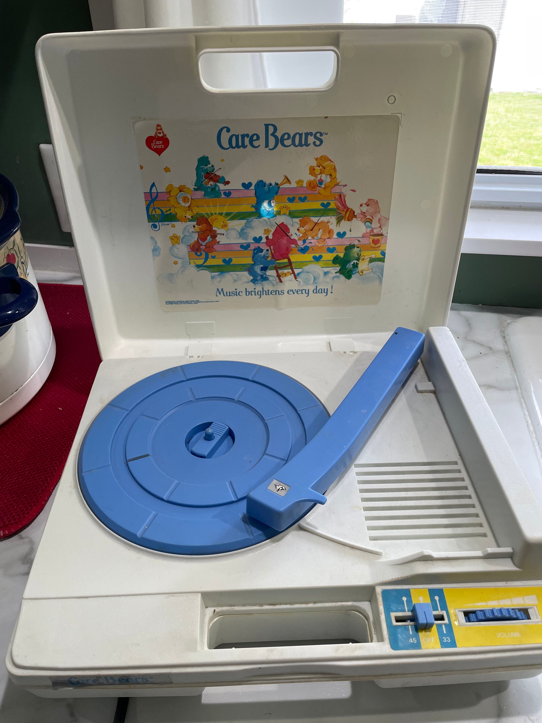 1983 Care Bear Record Player 33 RPM and 45 RPM - Etsy