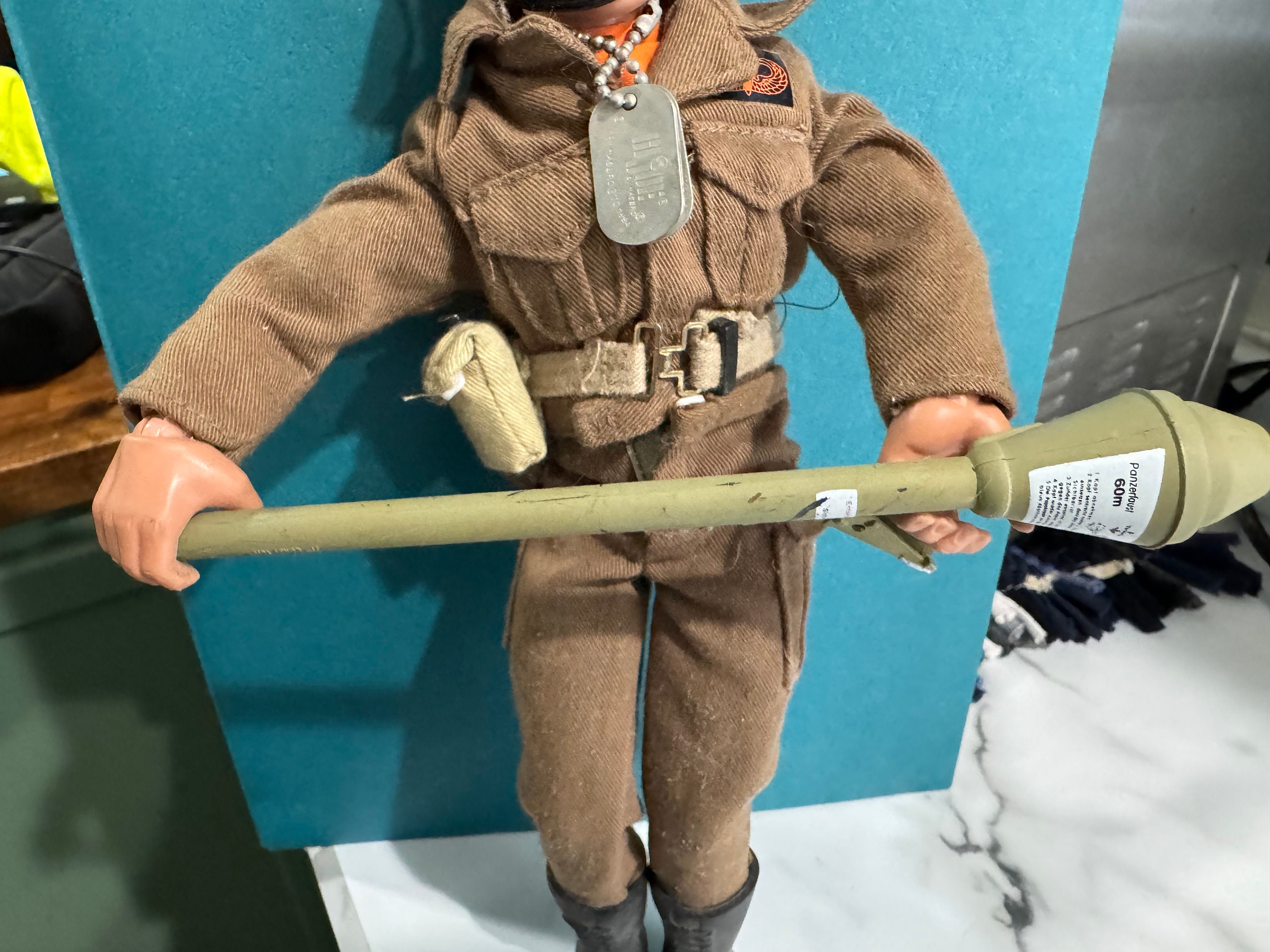 1994 12 Inch Hasbro G I Joe MP Soldier With Lots of Accessories