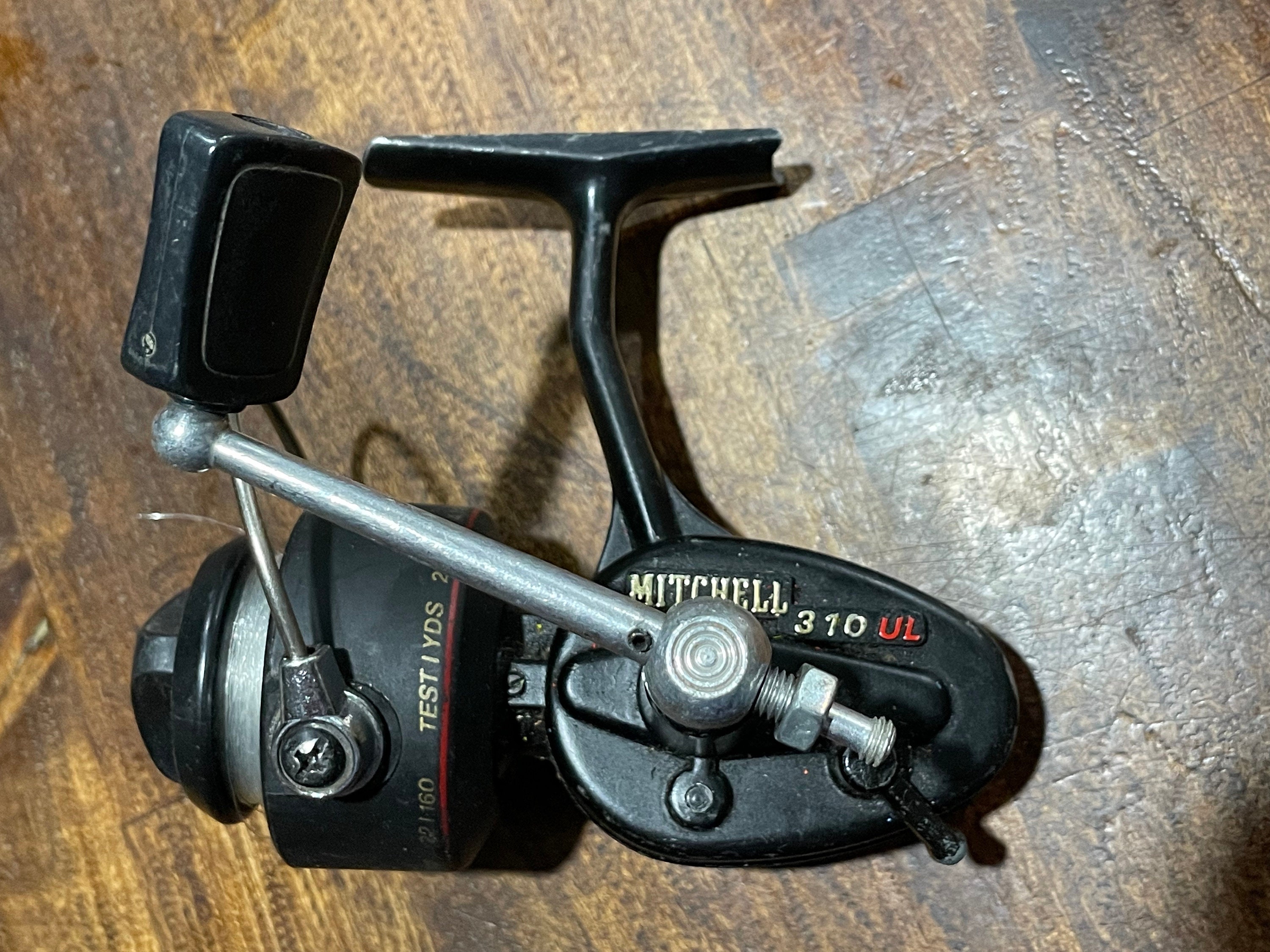 1970's Mitchell 310 UL Ultra Lite Spinning Ambidextrous Fishing Reel