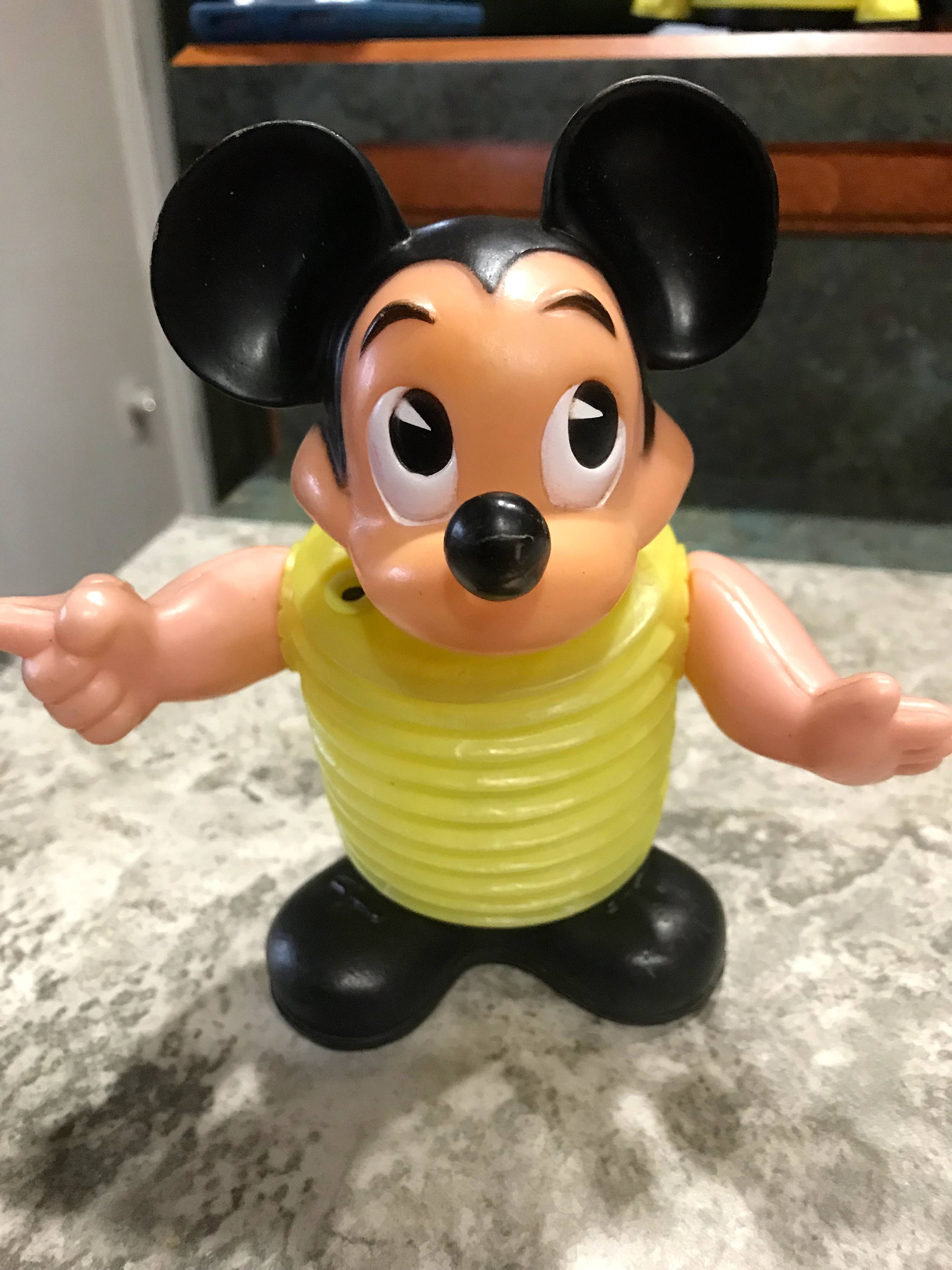 mickey mouse squeaky toy
