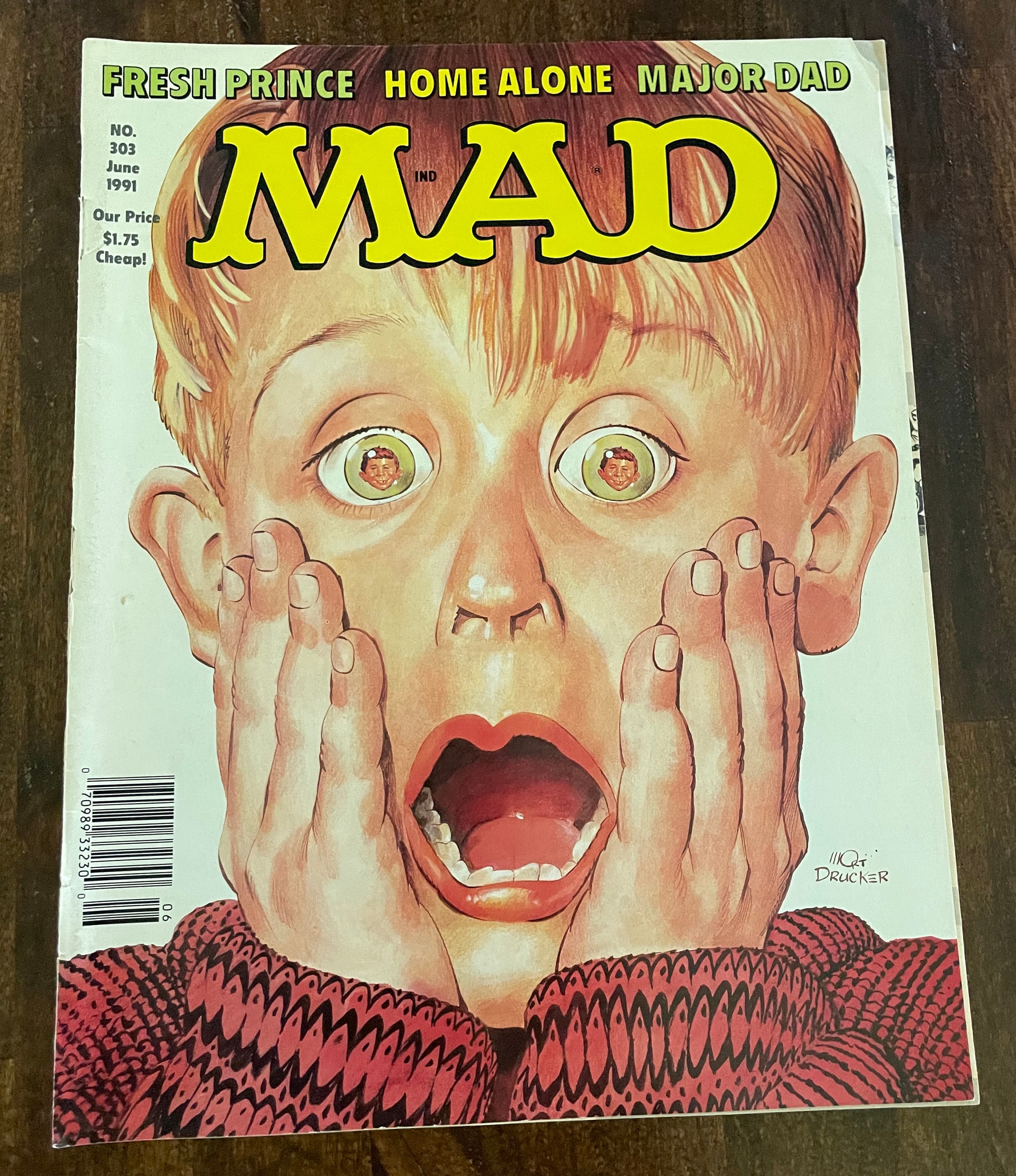 Vintage June 1991 Mad Magazine Issue No 303 - Etsy
