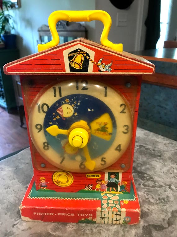fisher price music box tick tock clock