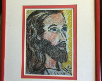 Our Lord Jesus Christ Watercolor Print in Frame by Kathy Marrs Chandler